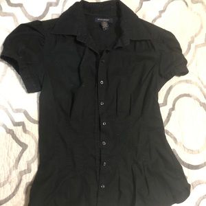 Banana republic short sleeved button up